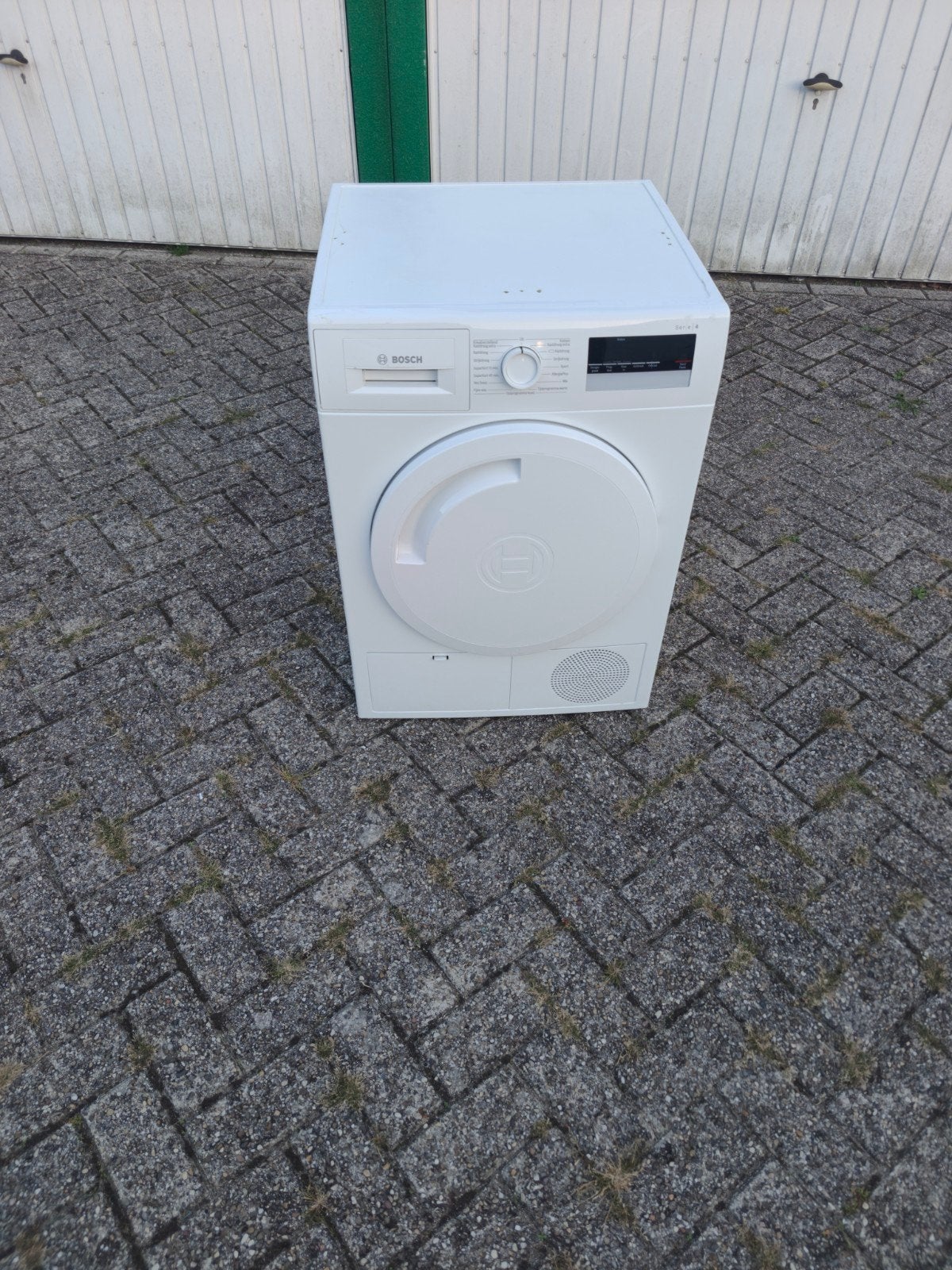 Bosch serie 4 condensdroger 7kg de droger gaat niet meer aan, Witgoed en Apparatuur, Ophalen, 6 tot 8 kg, Gebruikt, Anti-kreukfase