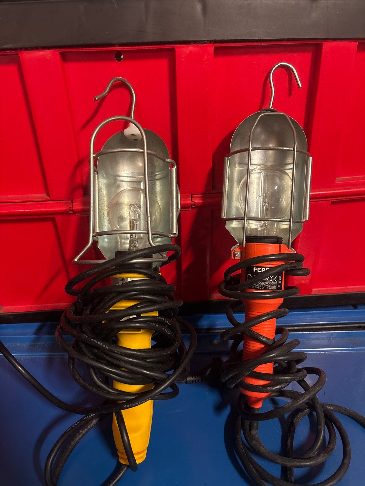 Bouwlampen / camping lampen - Meerdere beschikbaar, Ophalen of Verzenden, Nieuw, Minder dan 50 watt, Lamp met armatuur