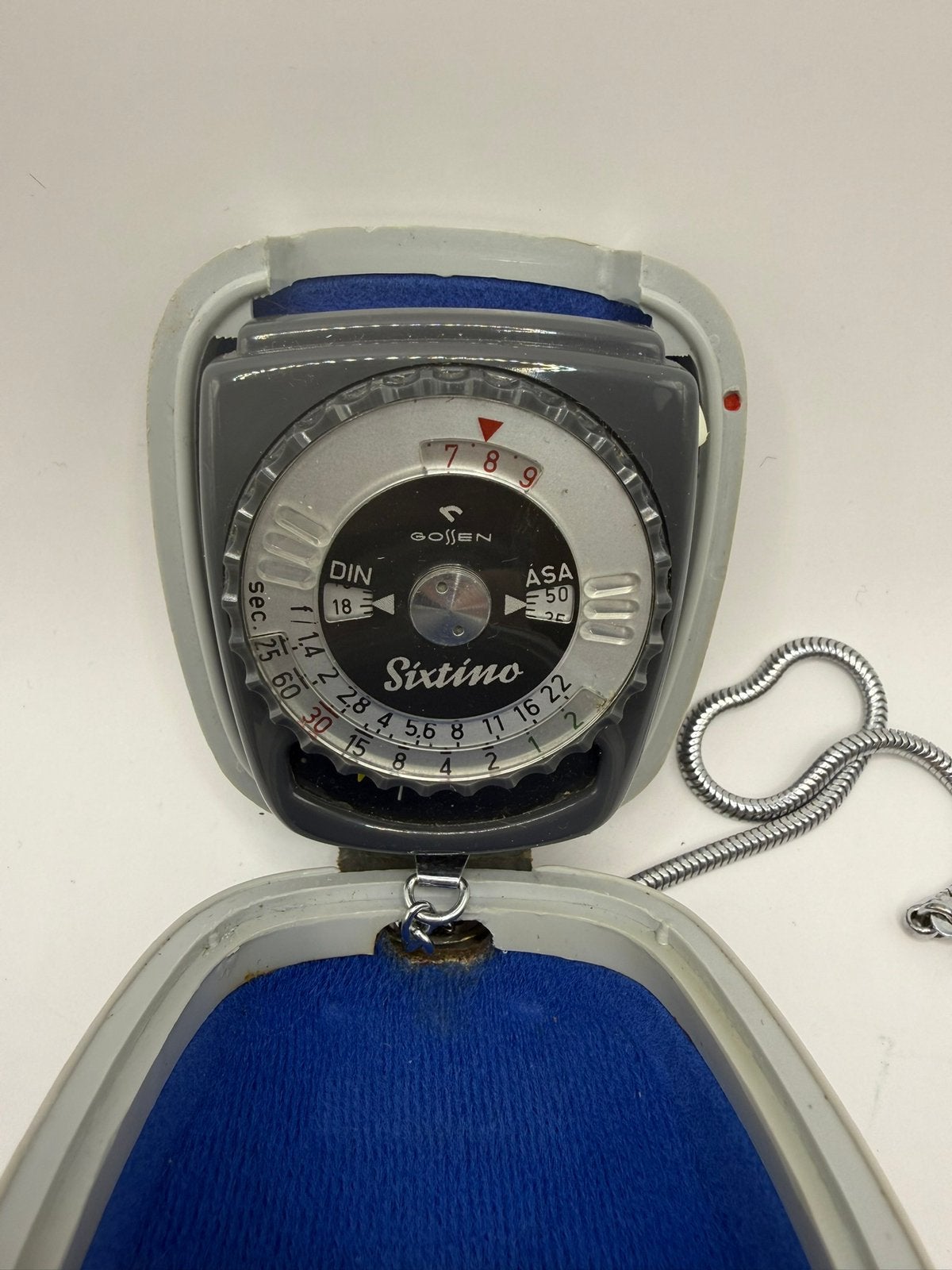 Gossen Sixtino vintage lichtmeter + origineel etuu, Ophalen of Verzenden, Gebruikt, Overige typen
