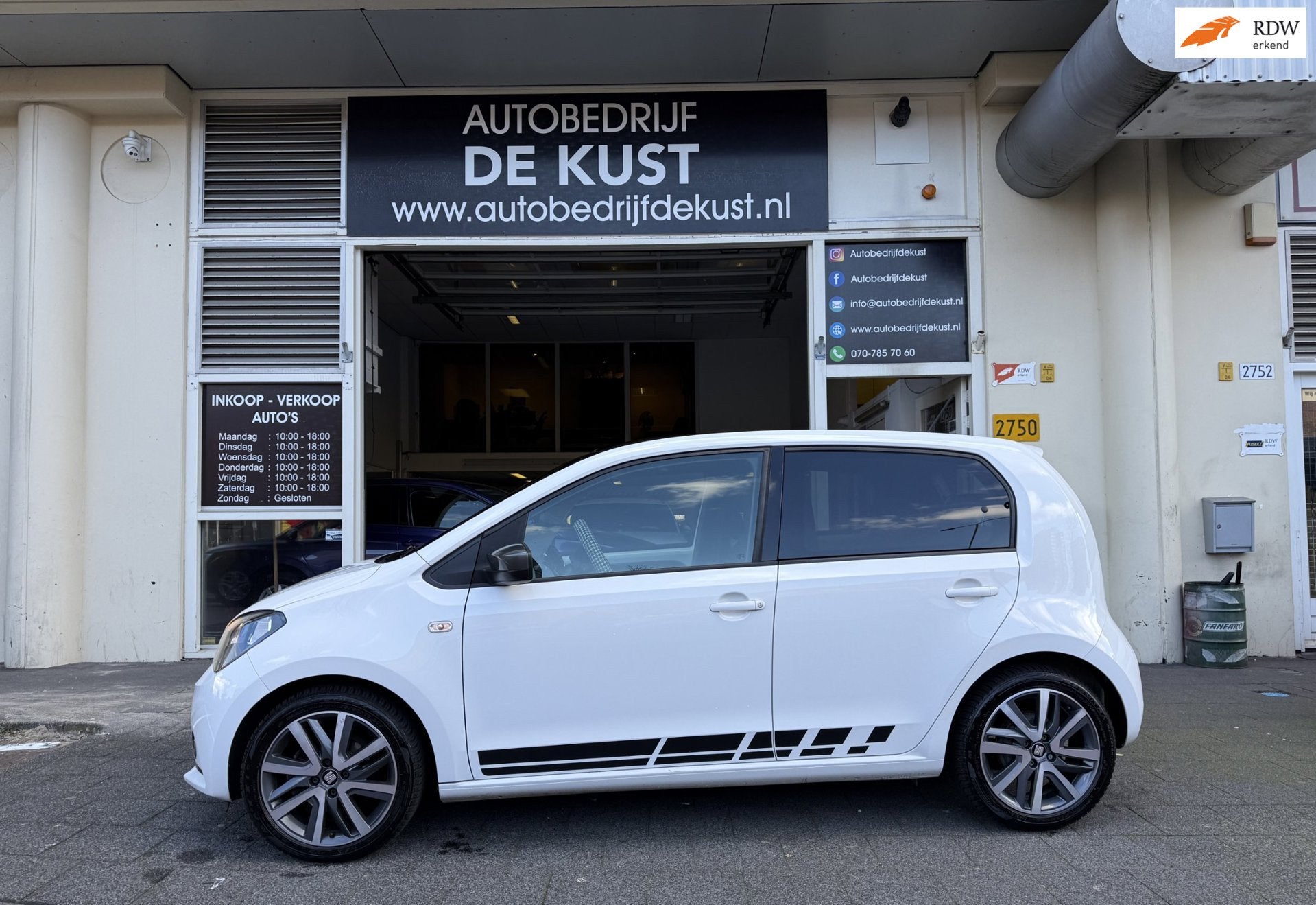 Seat Mii 1.0 FR 2018 5-Drs Cruise PDC Clima, Auto's, Voorwielaandrijving, Electronic Stability Program (ESP), Gebruikt, 4 stoelen