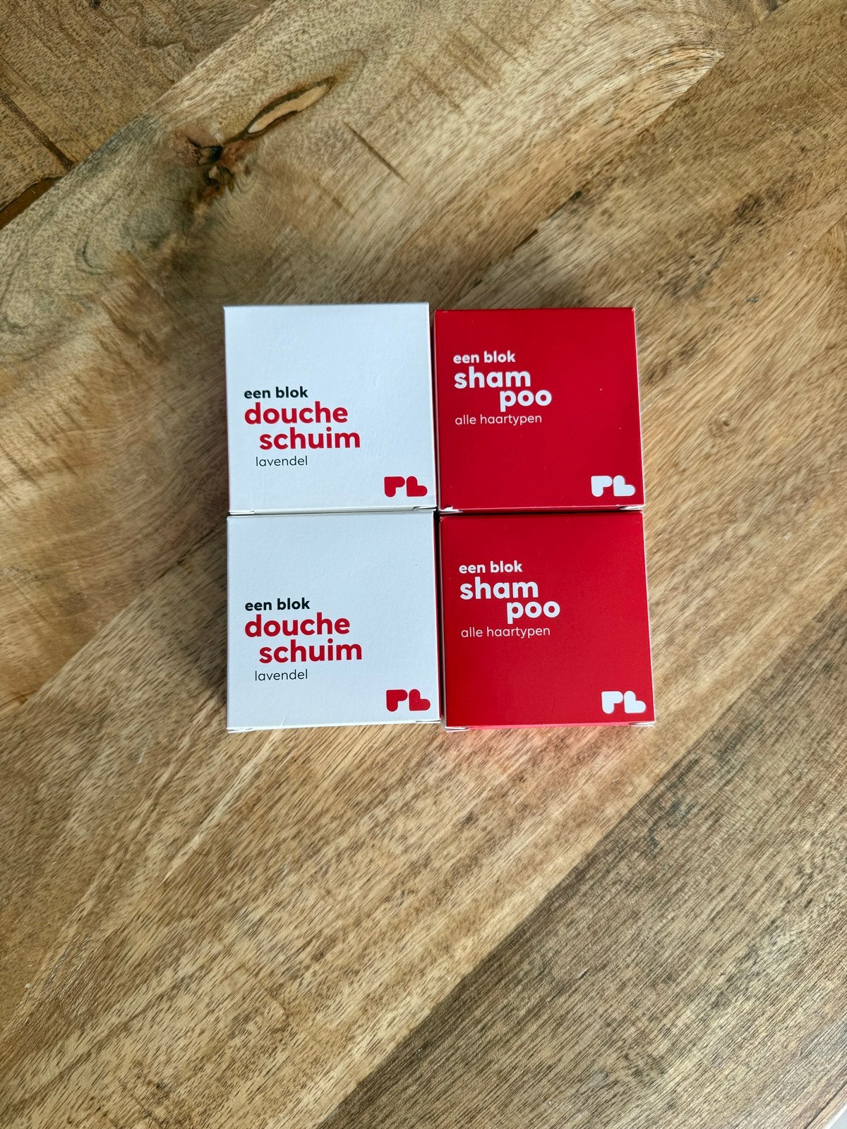 Doucheschuim en shampoo blokken - Lavendel & Alle haartypen, Ophalen of Verzenden, Nieuw, Bad & Douche