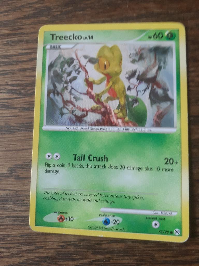 Treecko 78/99 Platinum Arceus, Ophalen of Verzenden, Zo goed als nieuw