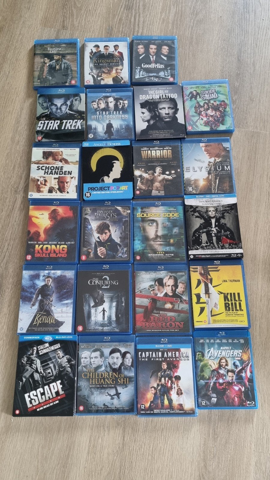 Grote partij Blu-ray films aangeboden, ook losse verkoop, Vanaf 16 jaar, Ophalen of Verzenden, Gebruikt