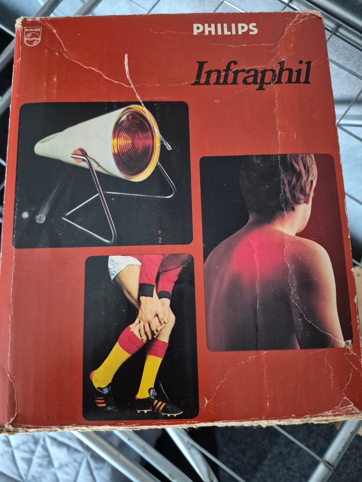 Philips Infraphil Infraroodlamp - Werkt goed!, Witgoed en Apparatuur, Ophalen of Verzenden, Gebruikt, Overige typen