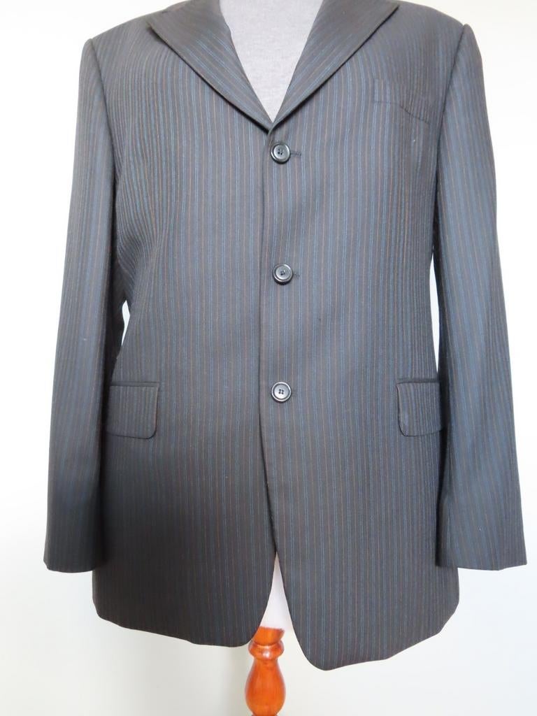 Heren kostuum, Kleding | Heren, Kostuums en Colberts, Maat 52/54 (L), Zwart, Ophalen of Verzenden, Zo goed als nieuw