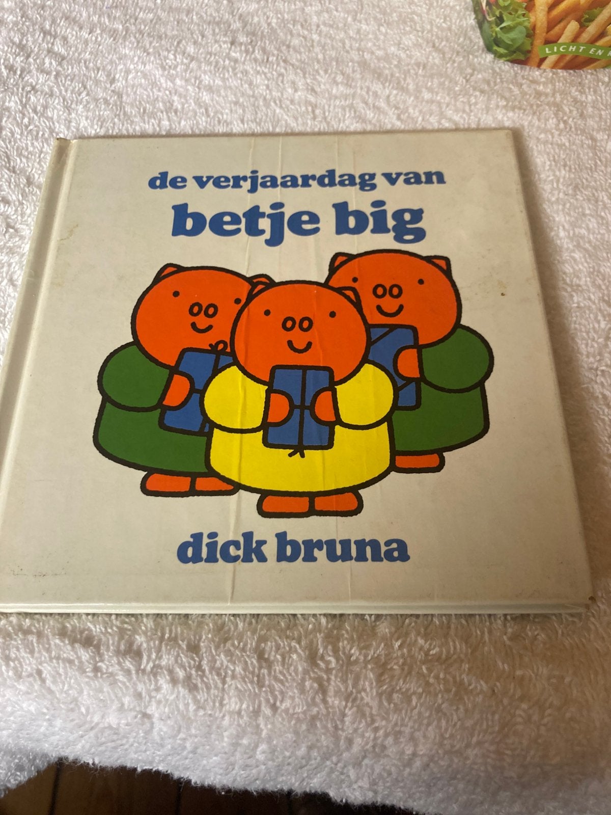 vintage boekje De verjaardag van betje big, Boeken, Ophalen of Verzenden, Gelezen