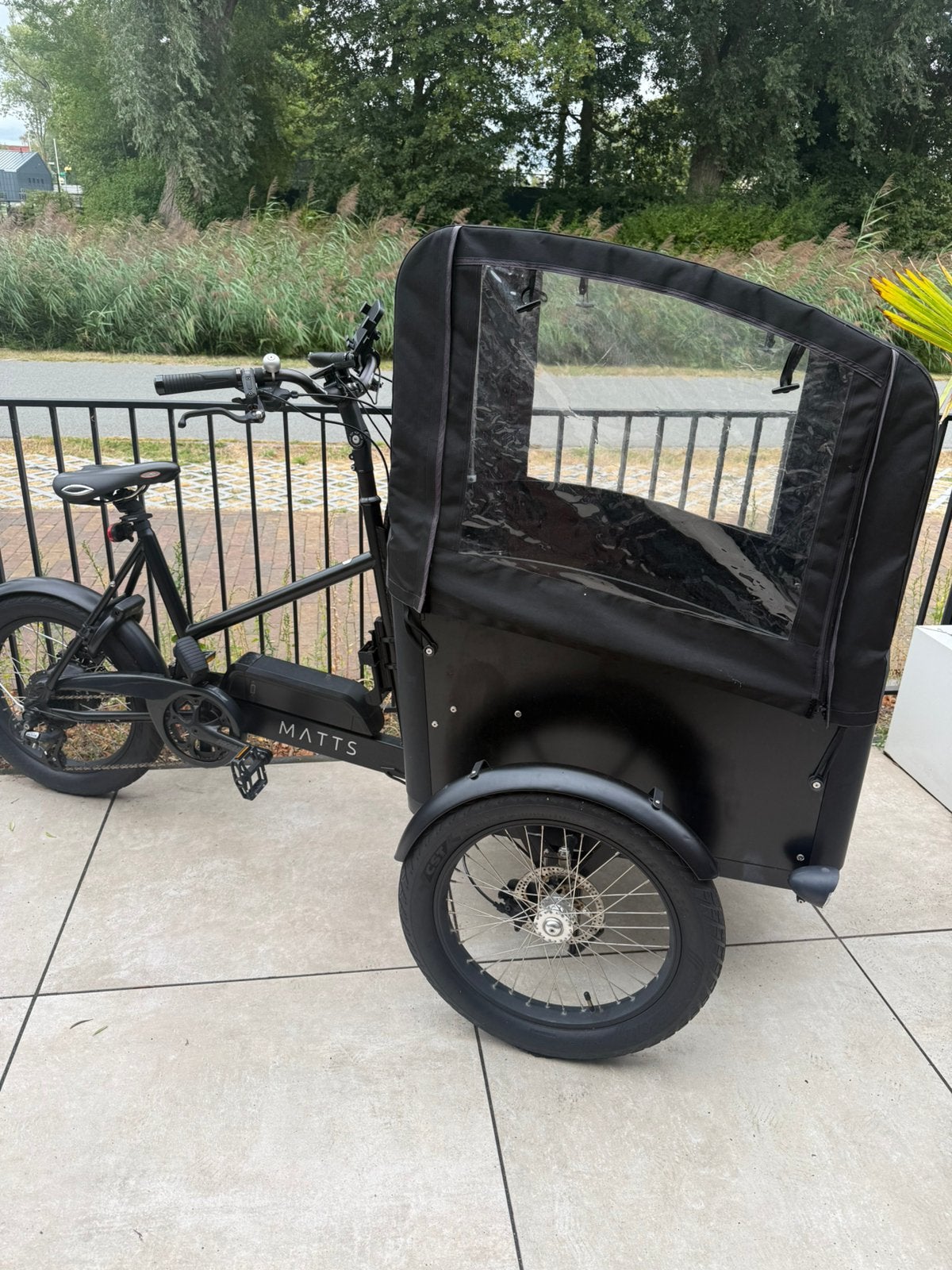 MATTS Carrier Elektrische bakfiets, Overige merken, 4 kinderen of meer, Elektrisch, Ophalen of Verzenden