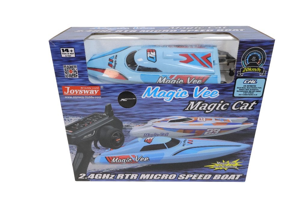 JOYSWAY MAGIC VEE V6 DEEP VEE 2.4G RTR RACING BOAT, Verzenden, Nieuw