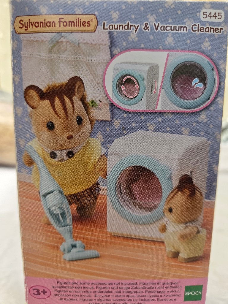 Sylvanian Families - Wasmachine & Stofzuiger (5445), Ophalen of Verzenden, Gebruikt