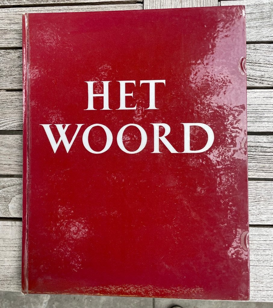 Vintage bijbelboek: Het Woord -(Bert Bouman) + uniek extra's, Ophalen of Verzenden