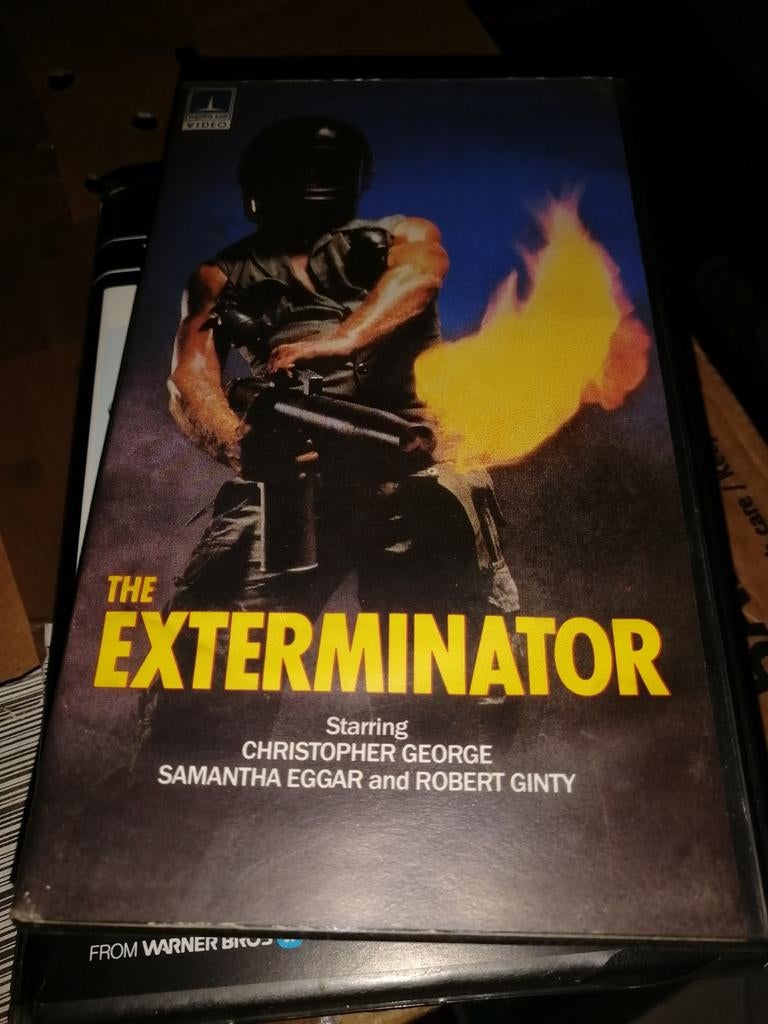 Vcc video2000 ex-rental - The Exterminator, Vanaf 16 jaar, Ophalen of Verzenden, Gebruikt, Horror