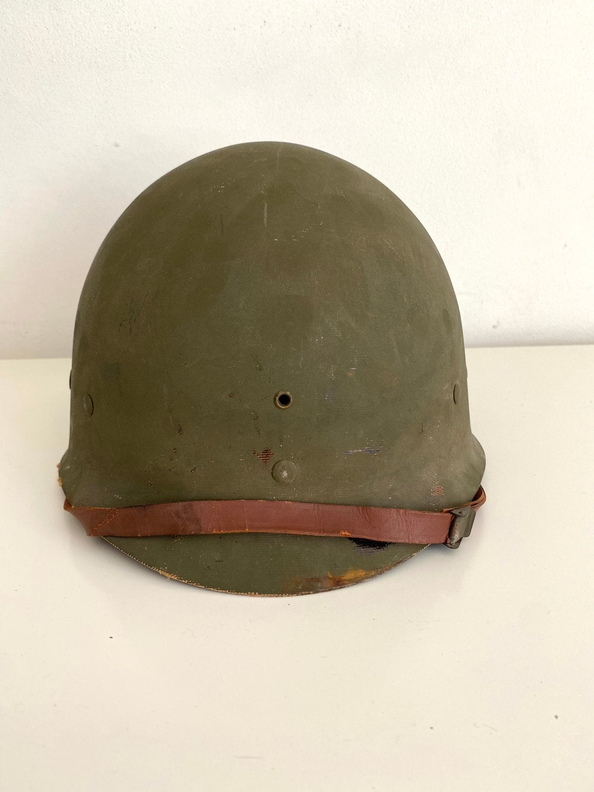 WO2 US M1 helm liner Capac mid-war, Verzamelen, Ophalen of Verzenden, Landmacht, Amerika, Helm of Baret
