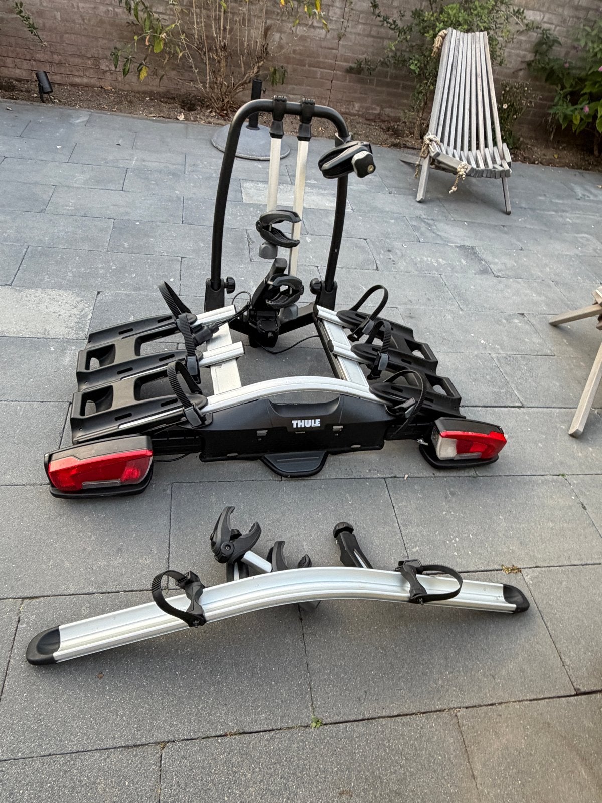 Thule VeloCompact 926 fietsendrager incl drager voor 4e fts, Auto diversen, 3 fietsen of meer, Ophalen of Verzenden, Zo goed als nieuw