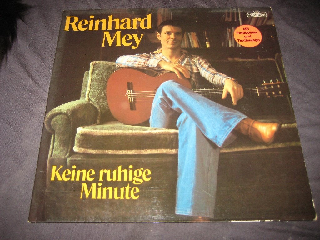 LP, Reinhard Mey: Keine ruhige Minute, Ophalen of Verzenden, Zo goed als nieuw, LP