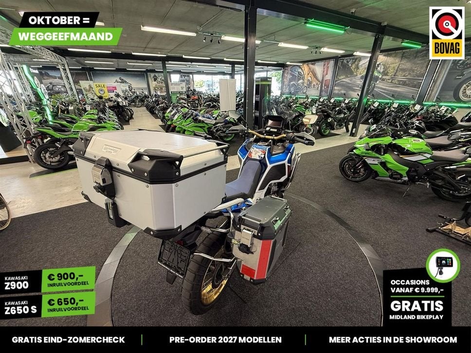 Honda CRF 1100 Africa Twin Adventure (bj 2021) 55,615 km, Motoren, 2 cilinders, HONDA, Motorrijbewijs A, Bedrijf