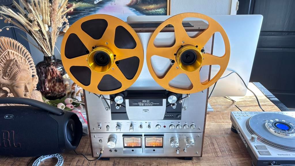 AKAI GX 650 D Bandrecorder , is helemaal GEREVISEERD, Audio, Tv en Foto, Bandrecorders, Ophalen of Verzenden, Bandrecorder