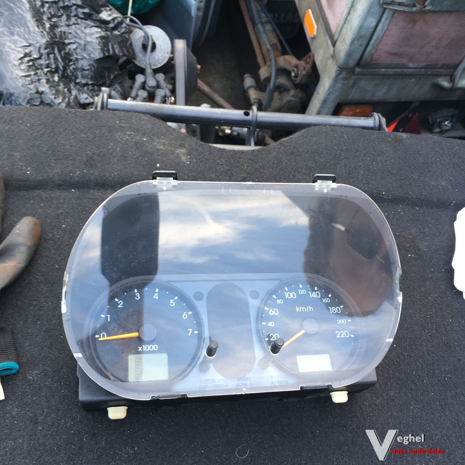 Ford Fiesta 1.4 16v 5drs  2002 2500204 Km Tellerklok, Gebruikt, -, -, Ophalen of Verzenden