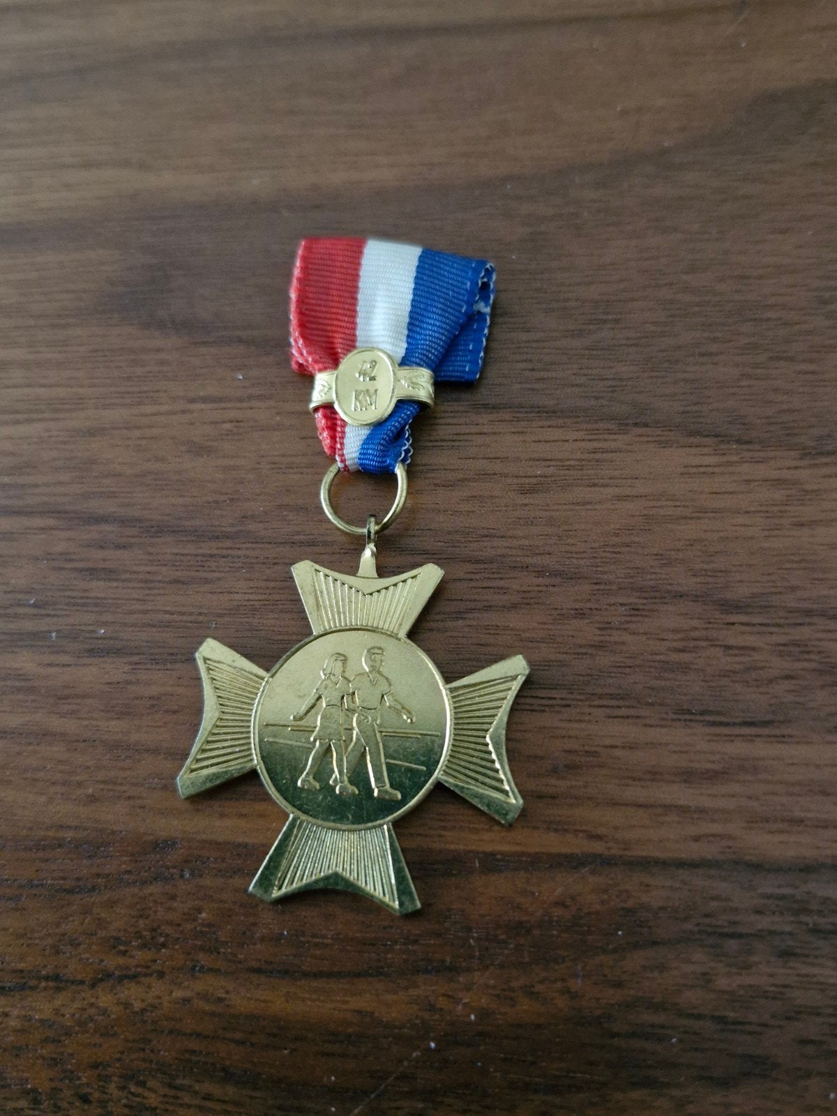 253 Vintage Sportmedaille Nic. Hommel B.V. Kerkrade, Ophalen of Verzenden