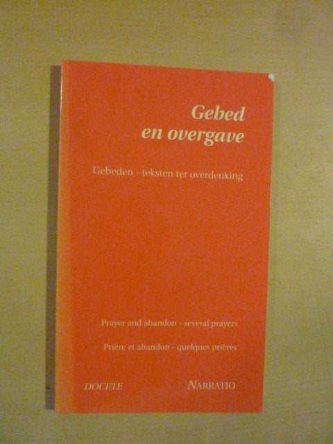 Gebed en overgave, gebeden en teksten ter overdenking, Verzenden, Zo goed als nieuw