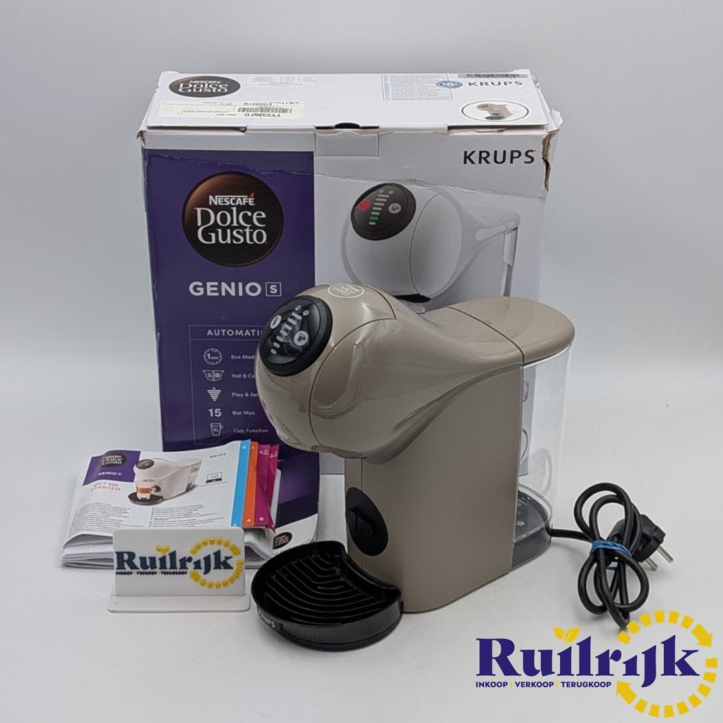 Krups Dolce Gusto YY5596FD Genio S Taupe Cups koffiemachine, Krups, Zo goed als nieuw, Support@krups.com, Paulstr. 1
53227 Bonn
Germany