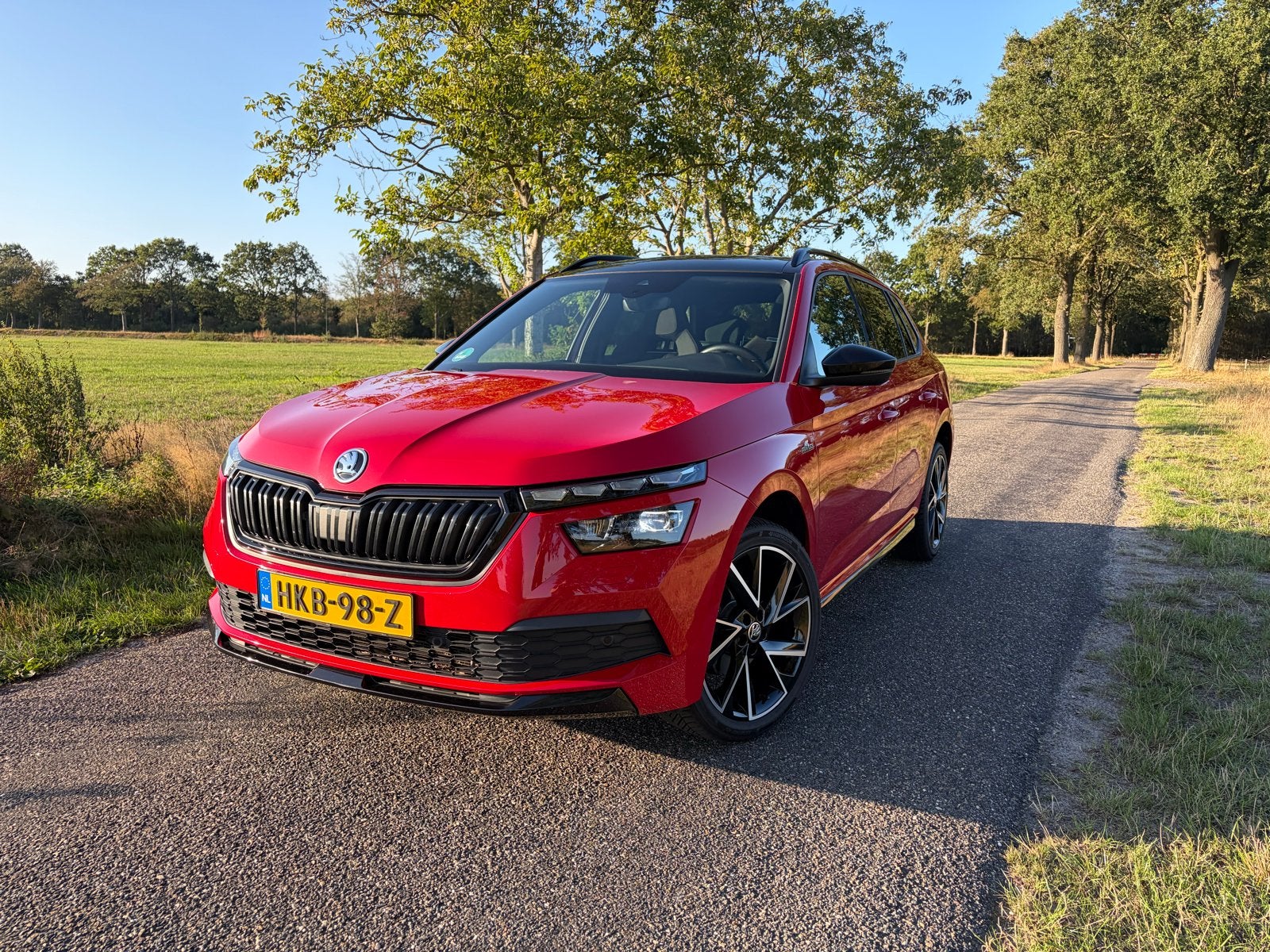 Skoda Kamiq 1.0 TSI Monte Carlo Automaat, Stof, 620 kg, 1200 kg, 115 pk