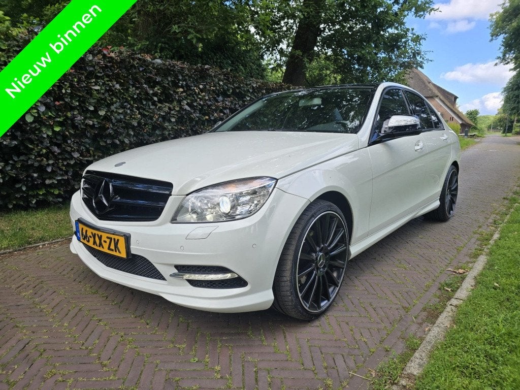 Mercedes-Benz C-Klasse 280 Avantgarde (bj 2007, automaat), Auto's, Mercedes-Benz, Automaat, 232 pk, Leder en Stof, Bedrijf