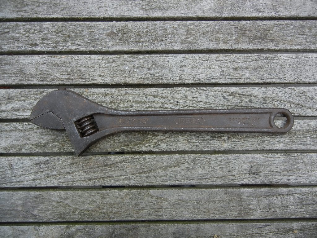 Irega verstelbare moersleutel, Antiek en Kunst, Antiek | Gereedschap en Instrumenten, Verzenden