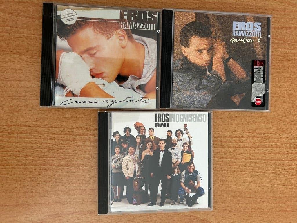 CD's Eros Ramazzotti, Ophalen, Gebruikt