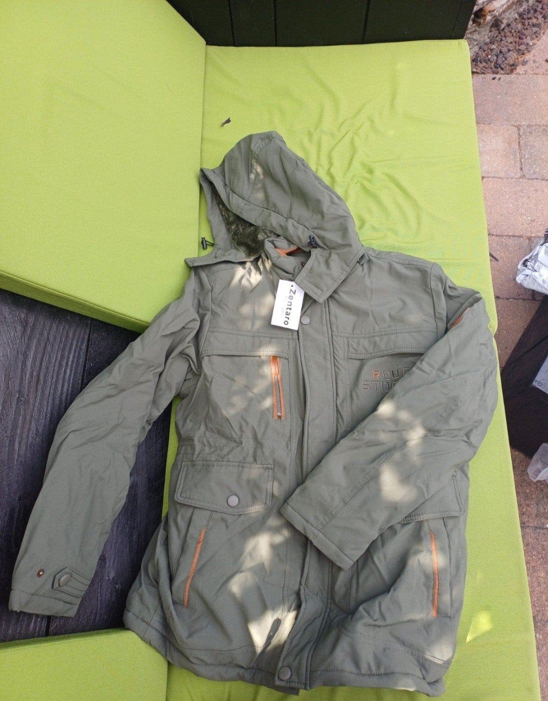Groene warme winterparka, Ophalen of Verzenden, Nieuw