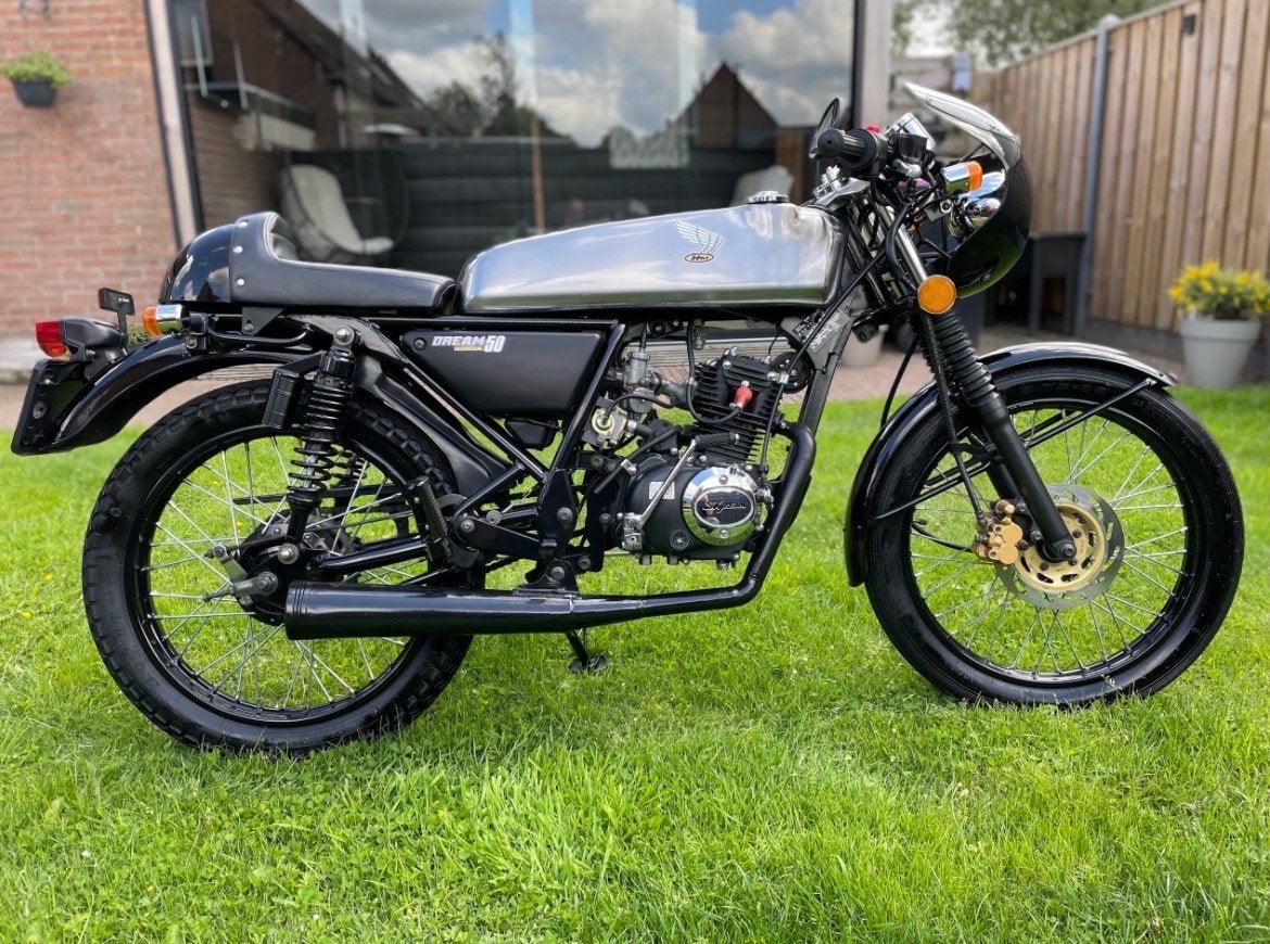 Skyteam Ace 50cc 4 takt met kenteken - Nieuwstaat!, Ophalen, Maximaal 45 km/u, Zo goed als nieuw, 4 versnellingen