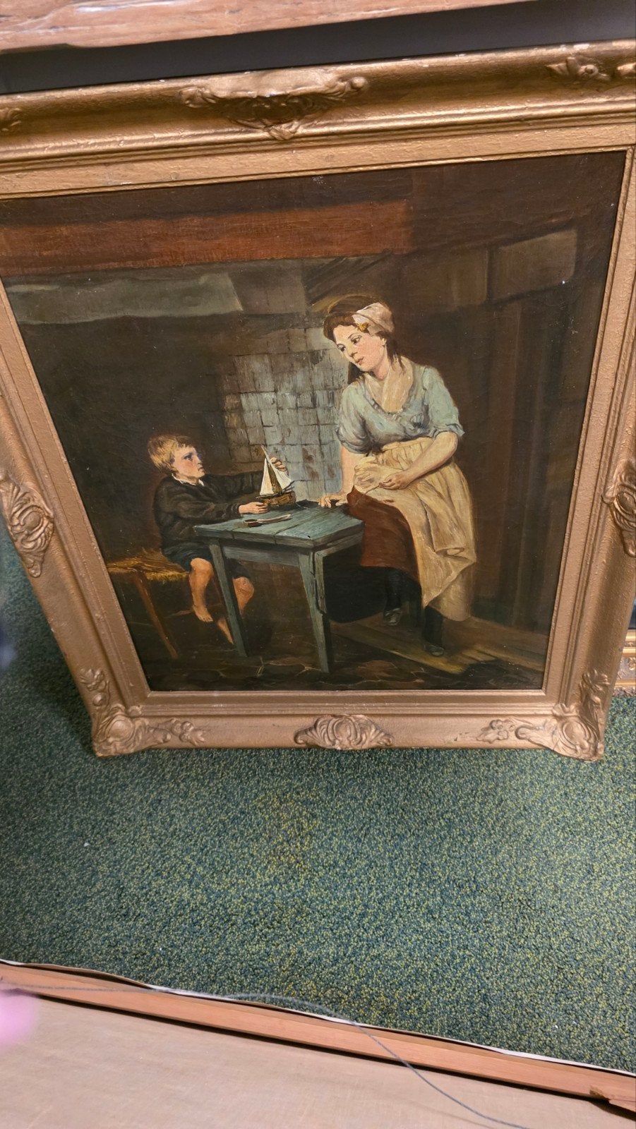 verzameling schilderijen 1 koop, Antiek en Kunst, Ophalen