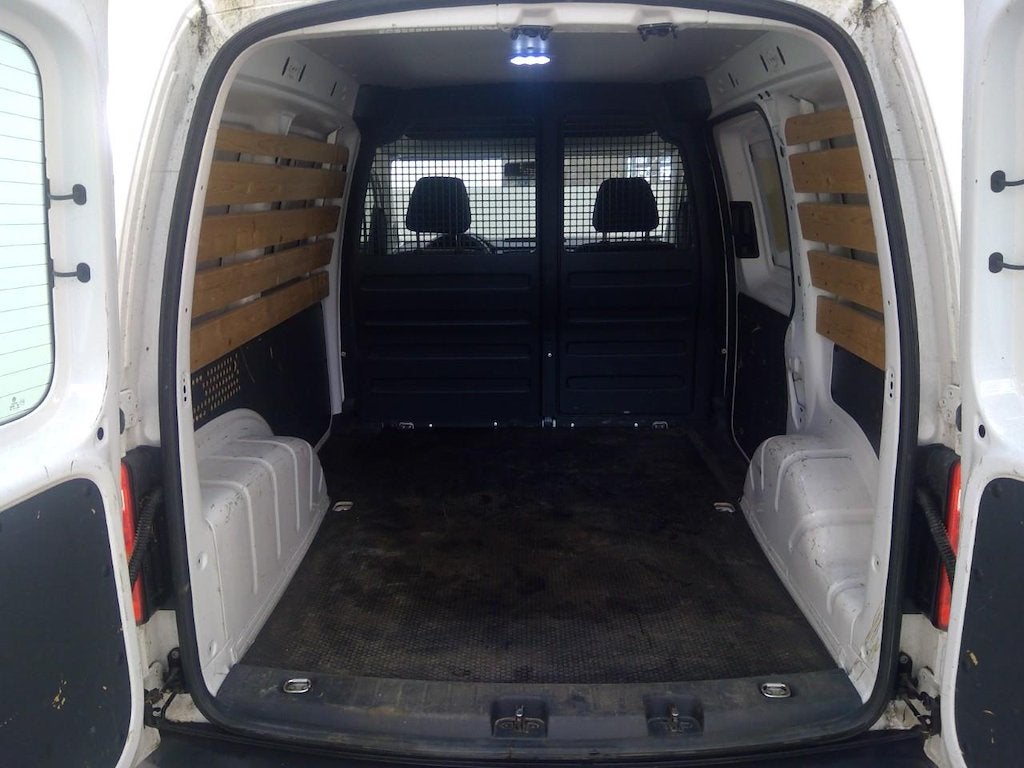 Volkswagen Caddy 2.0 TDI 102pk Airco Navigatie (bj 2020), Stof, Gebruikt, Euro 6, 4 cilinders