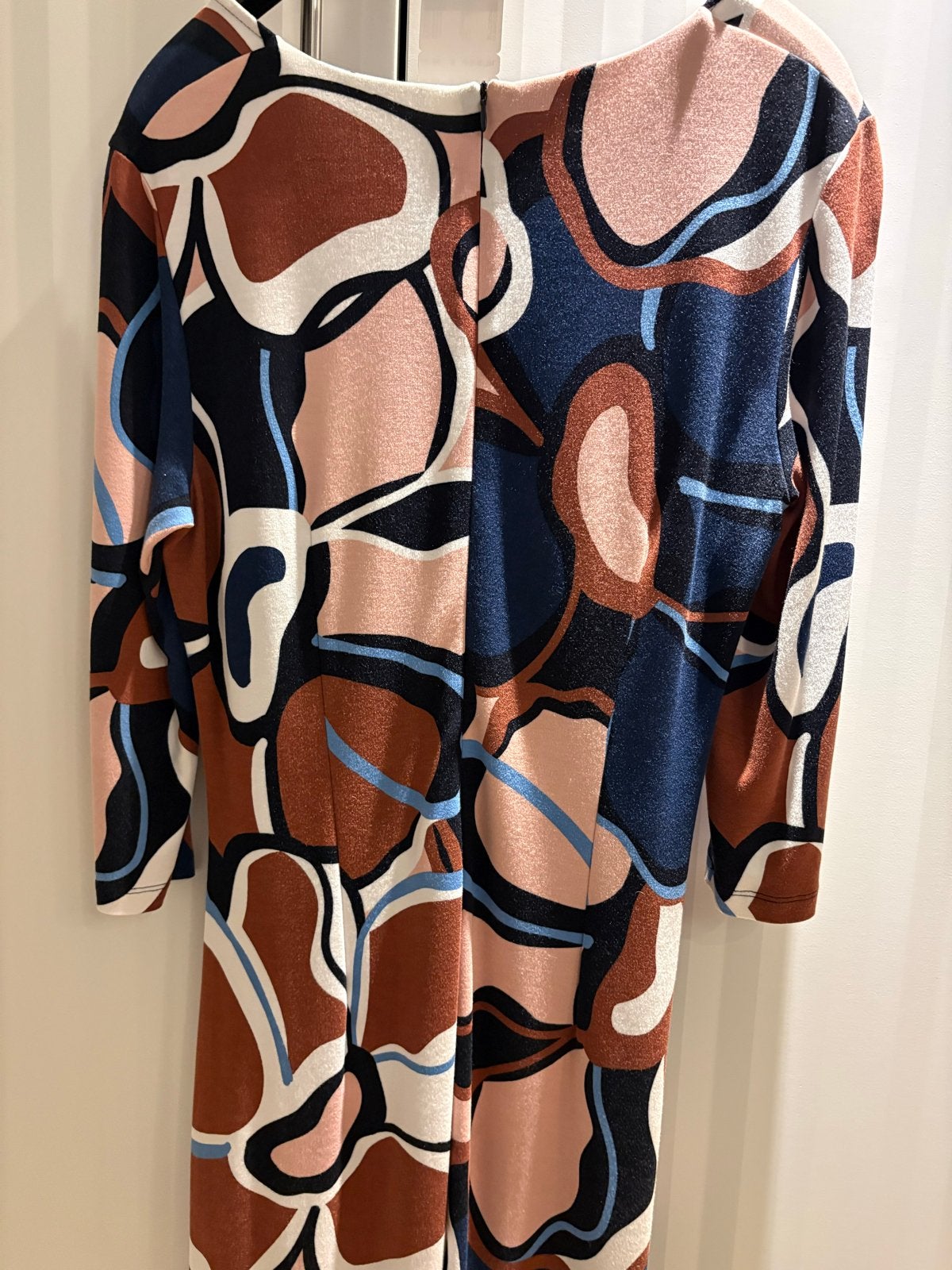 Gerry Weber abstracte jurk 42, Meerkleurig, Maat 42/44 (L), Ophalen of Verzenden, Zo goed als nieuw