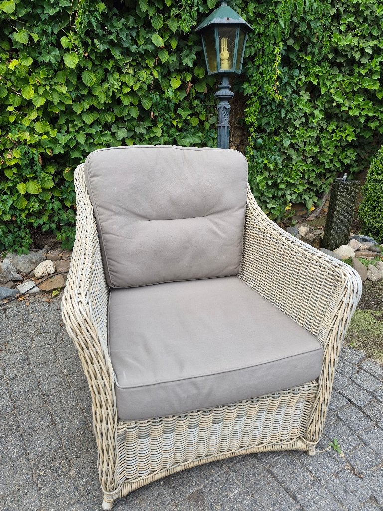 Comfortabele tuinstoel, Ophalen, Gebruikt, Wicker