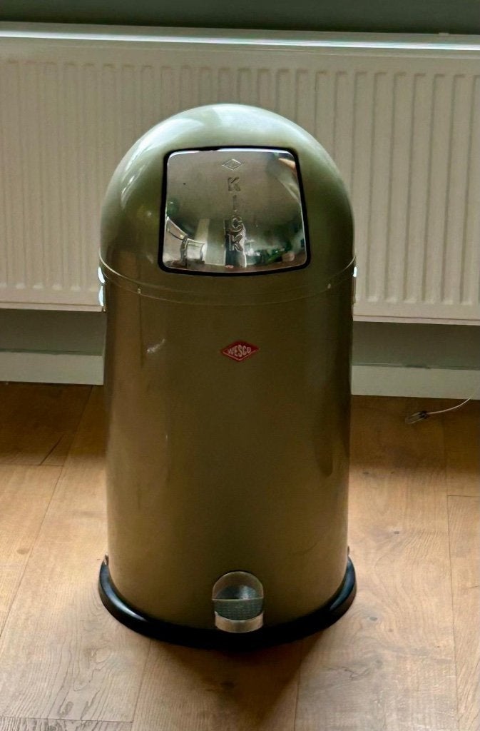 Wesco vuilnisemmer, Ophalen, Gebruikt, Met pedaal, 40 liter of meer