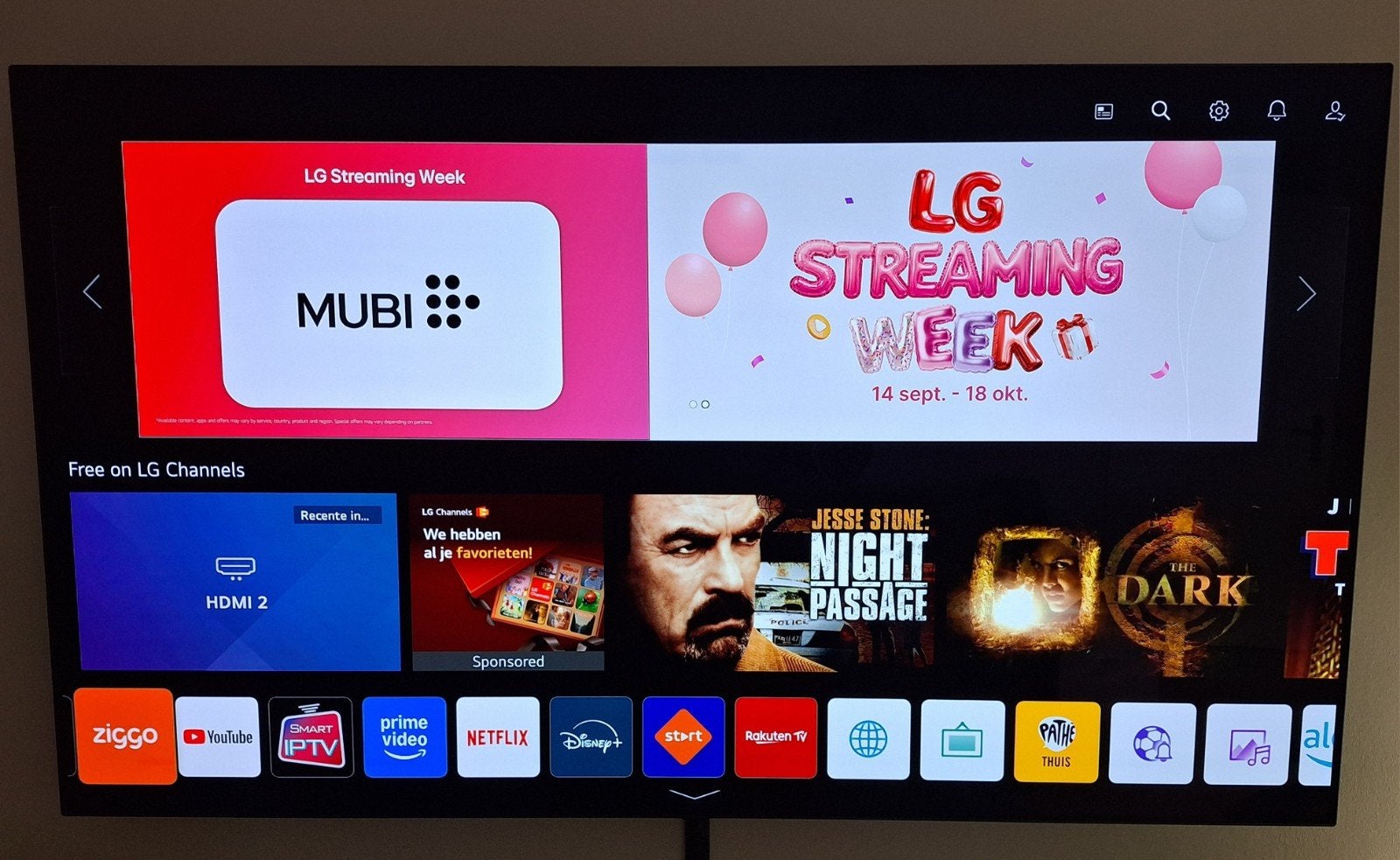 LG OLED TV C1 65 inch, Ophalen, Gebruikt, 100 cm of meer, 4k (UHD)