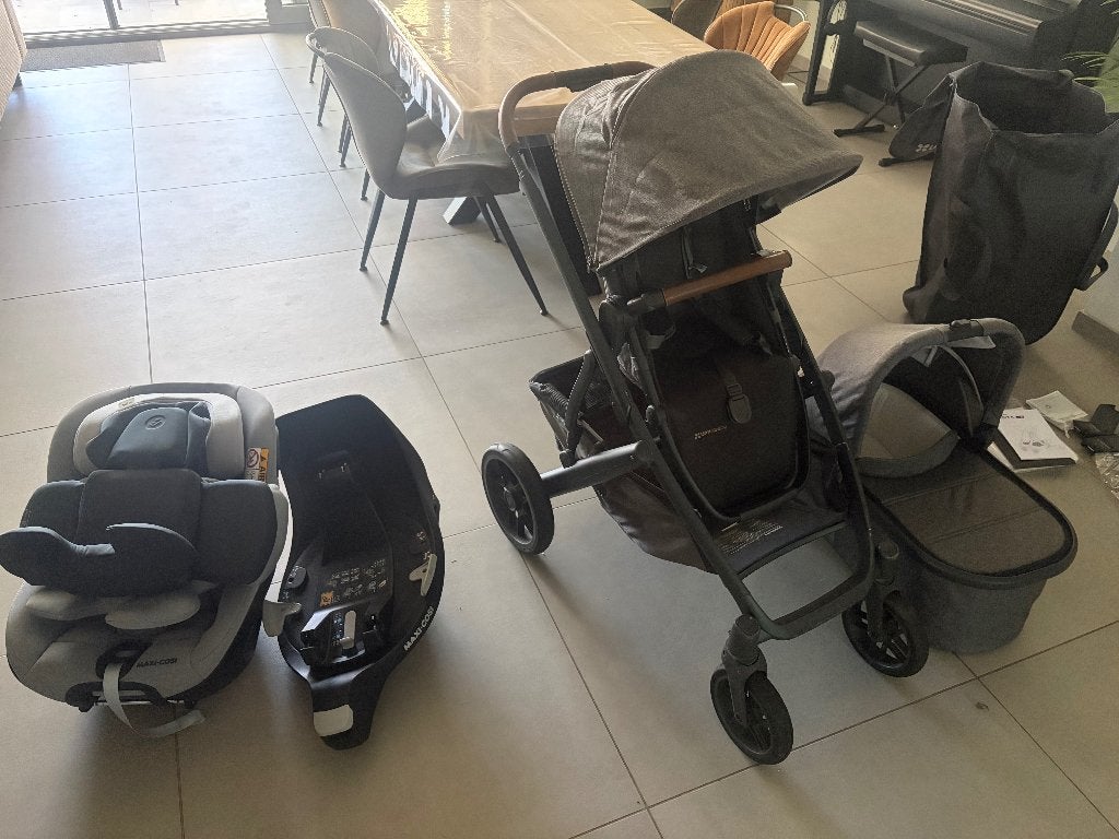 uppababy visa v2 en maxi cosi pearl 360 auto stoel, Ophalen, Zo goed als nieuw