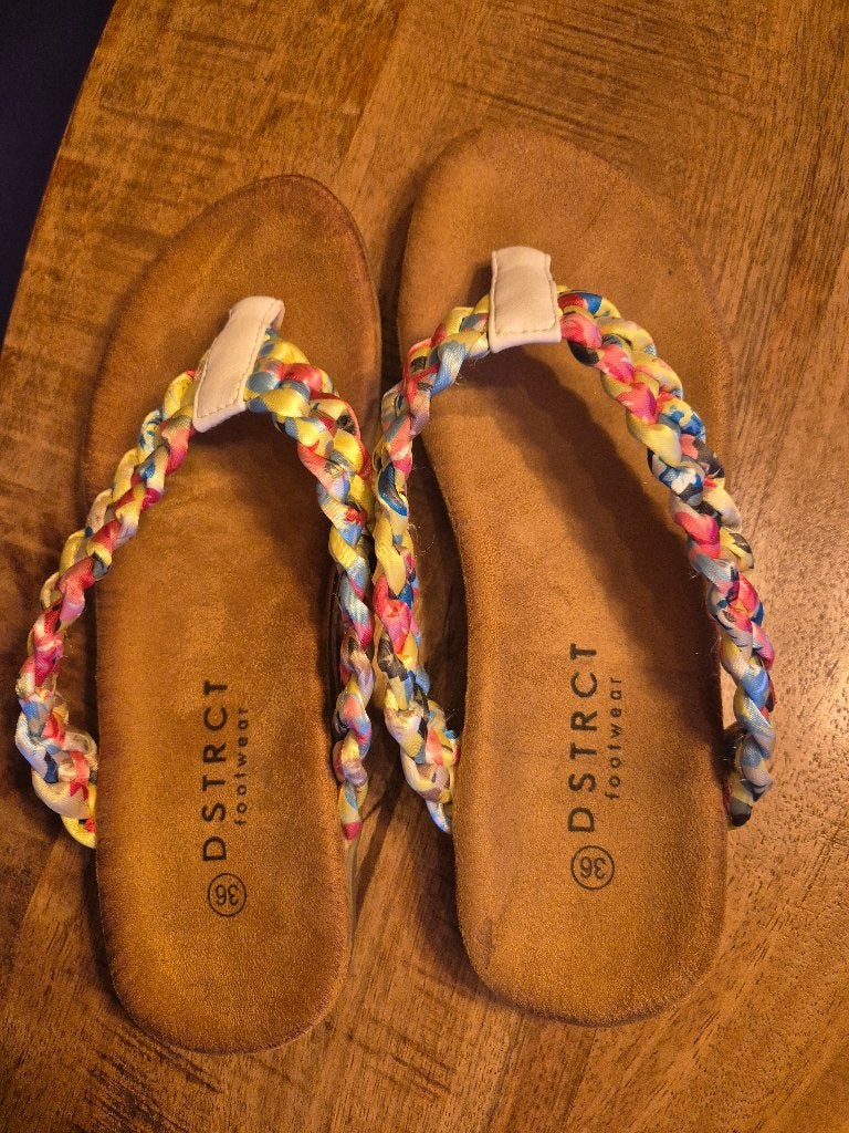 Dames slippers maat 36, Slippers, DSTRCT FOOTWEAR, Overige kleuren, Verzenden