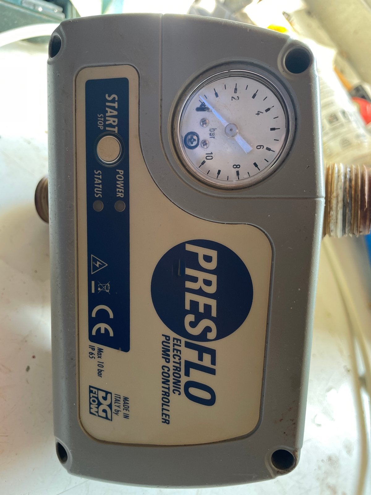 Presflo elektronische pompcontroller - defect, Ophalen of Verzenden, Gebruikt