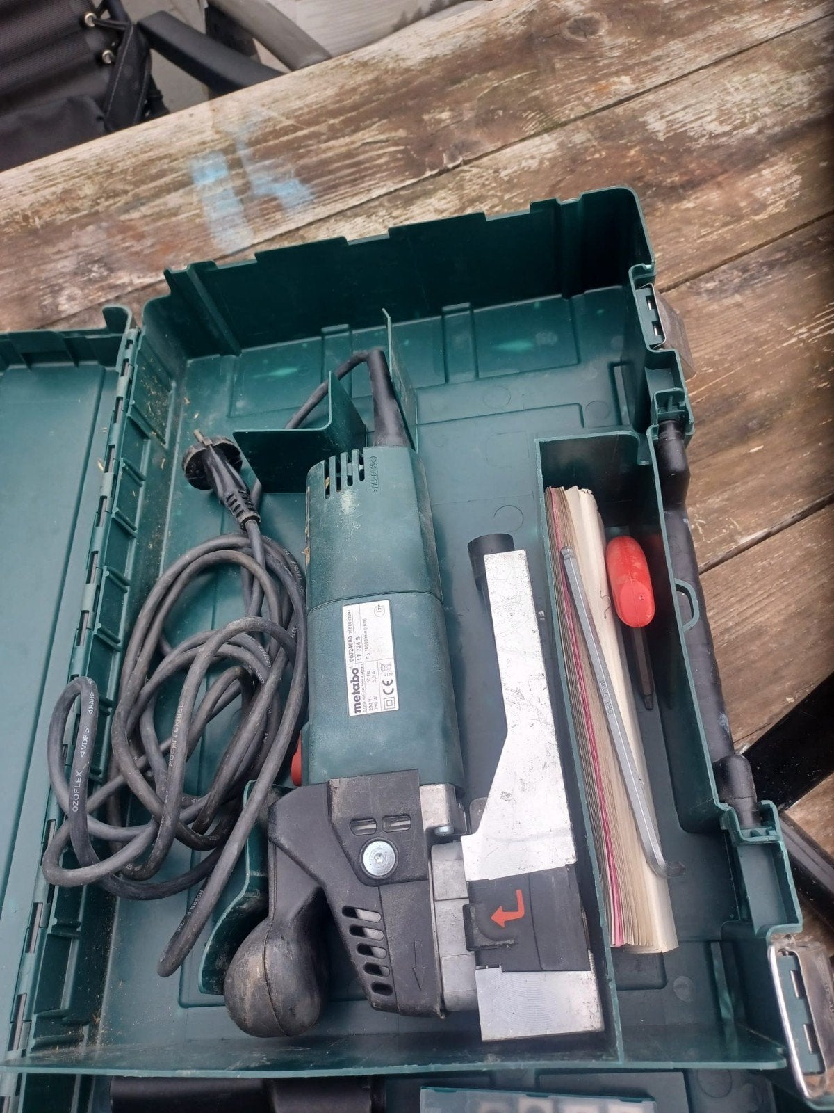 Metabo lakfrees  werkt goed nog nieuwe mesjes er bij, Ophalen, Zo goed als nieuw, Overige typen