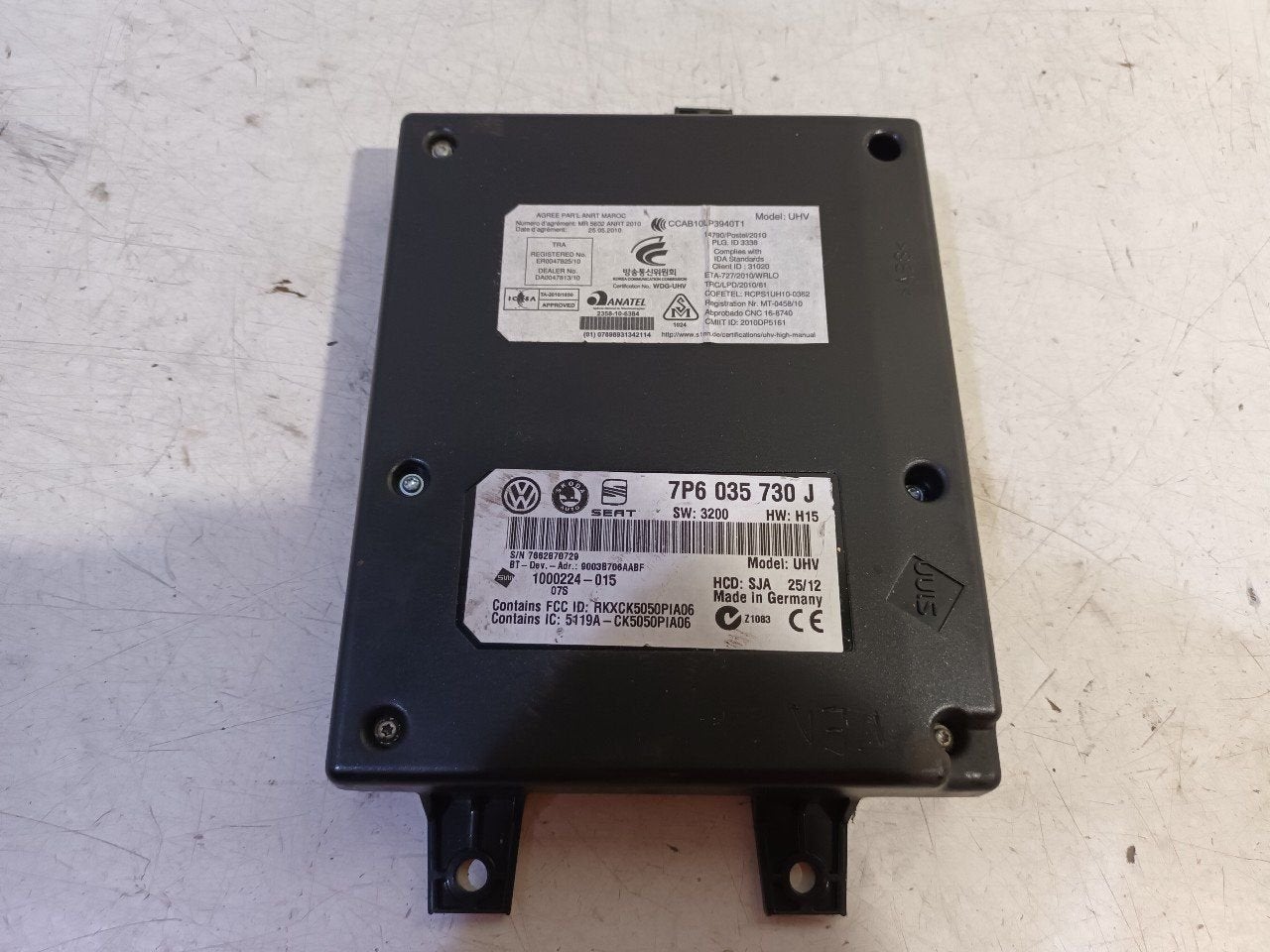 Bluetooth control module Volkswagen Golf, Ophalen of Verzenden, Van der Ven Autorecycling B.V., Onderdelen@venauto.nl, Ettenseweg 76, 4706 PB Roosendaal, The Netherlands