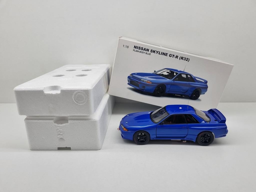 Autoart Nissan Skyline GT-R (R32) Plain Color 1:18 Nieuwstaa, Hobby en Vrije tijd, Modelauto's | 1:18, Zo goed als nieuw, Auto