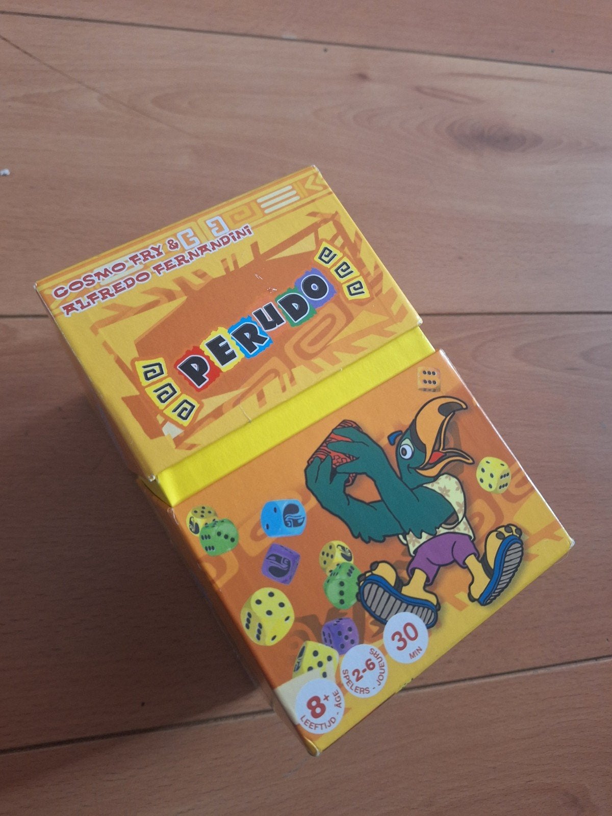 Perudo dobbelspel - Zo goed als nieuw, Een of twee spelers, Ophalen of Verzenden, Zo goed als nieuw, Cosmo Fry & Alfredo Fernadini