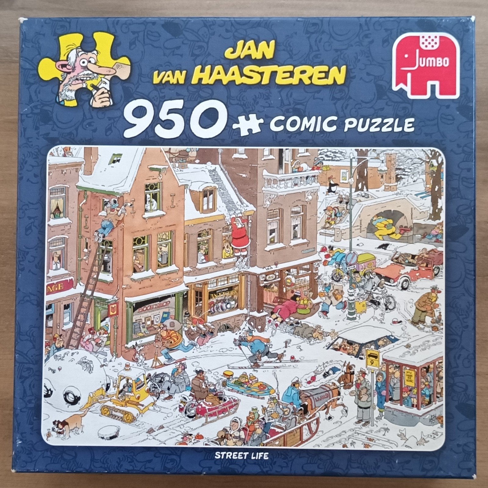 Jan van Haasteren. Street life. Comic puzzel 950, Ophalen of Verzenden, 500 t/m 1500 stukjes, Zo goed als nieuw