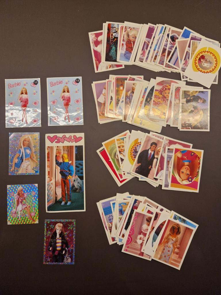 Grote partij vintage Barbie Panini stickers jaren 80 / 90, Hobby en Vrije tijd, Stickers en Plaatjes, Ophalen of Verzenden, Meerdere stickers