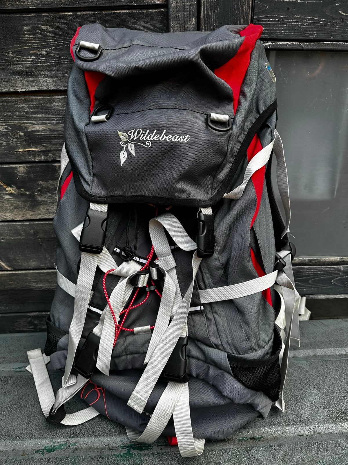 Wildebeast Sessami 50L backpack met Perry Outdoor travelbag, Zo goed als nieuw, Trekking, 60 cm of meer, Ophalen