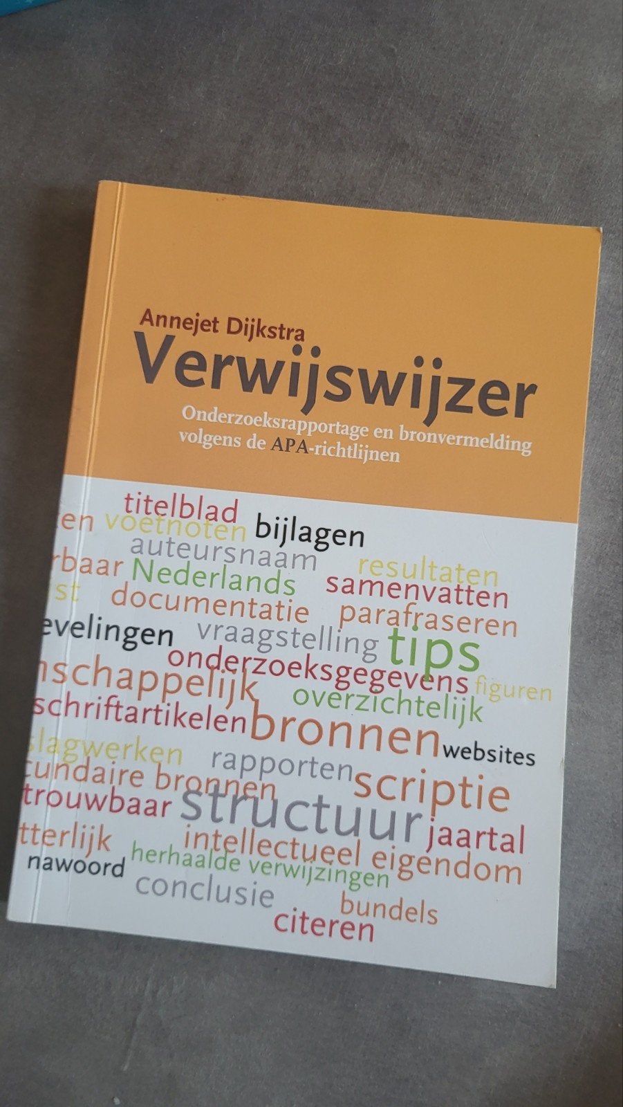 Annejet Dijkstra - Verwijswijzer, Ophalen of Verzenden, Zo goed als nieuw, Annejet Dijkstra
