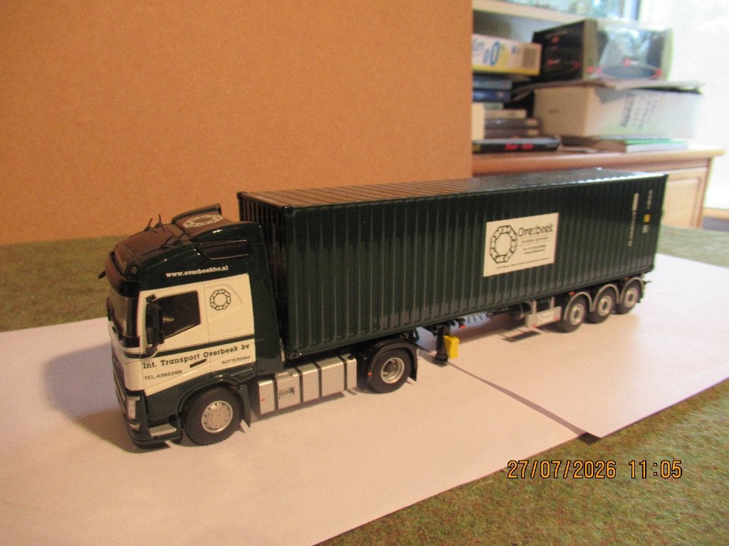 TEKNO  VOLVO, Hobby en Vrije tijd, Modelauto's | 1:50, Ophalen of Verzenden, Zo goed als nieuw, Bus of Vrachtwagen, Tekno