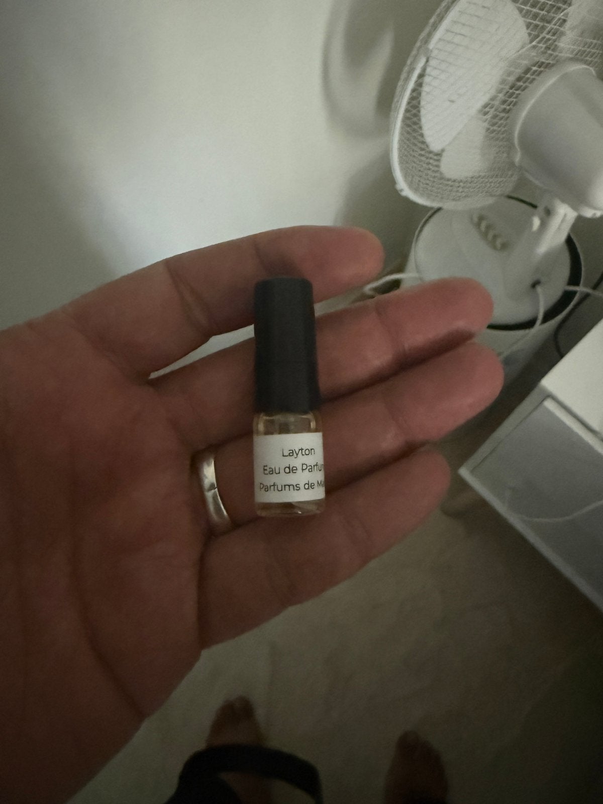 Layton Eau de Parfum 2 ML, Ophalen of Verzenden, Zo goed als nieuw, IOS