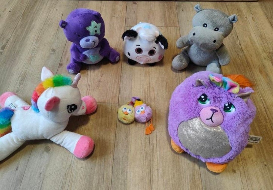 Leuke verzameling knuffels voor meiden! Prima staat, Kinderen en Baby's, Speelgoed | Knuffels en Pluche, Zo goed als nieuw, Eenhoorn
